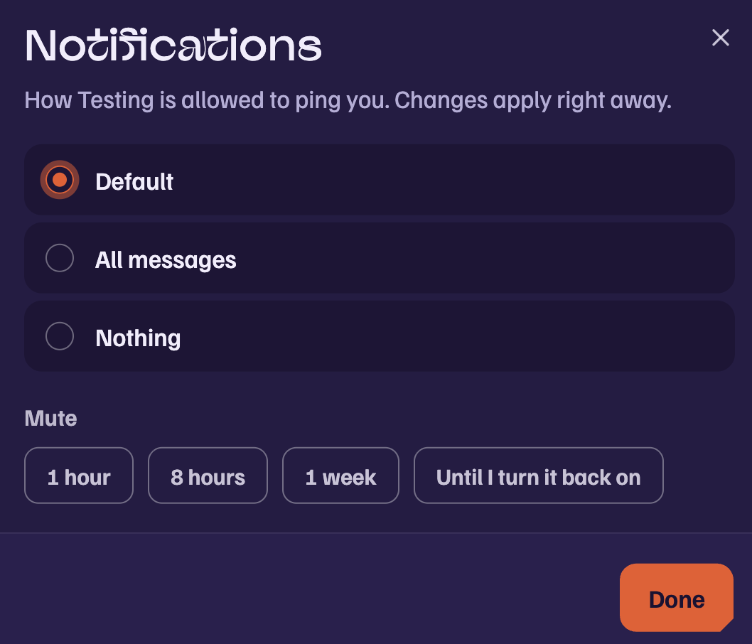 Board Notifications